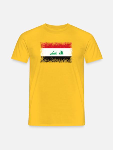 Irak - Männer T-Shirt - Gelb