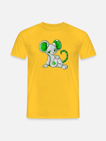Lyra (Bella Donna‘s wicked world) - Männer T-Shirt - Gelb