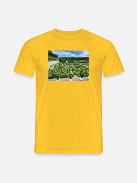 Der Ziergarten - Männer T-Shirt - Gelb