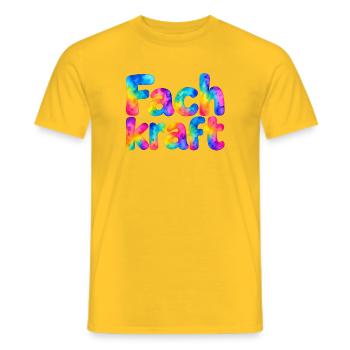 Beauty Doc, Beauty, Doc, Beautyfan, Schönheit, Kos - Männer T-Shirt - Gelb - Vorne - AI Model Male 178 dark (178cm)