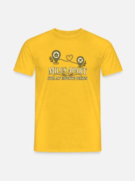Armee Ehefrau Militär Ehefrau Einsatz - Männer T-Shirt - Gelb