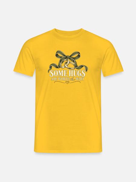Armee Ehefrau Militär Ehefrau Einsatz - Männer T-Shirt - Gelb