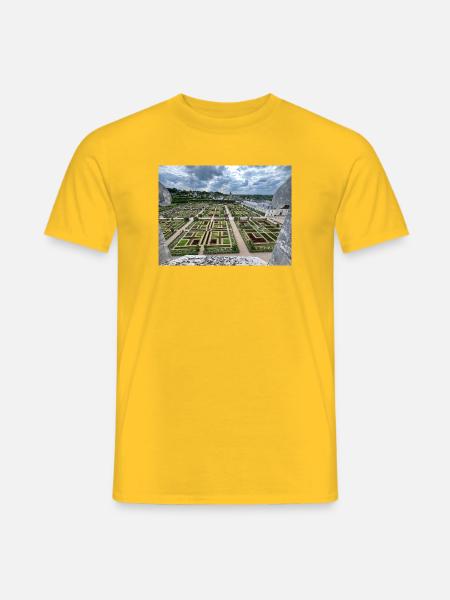 Der Ziergemüsegarten - Männer T-Shirt - Gelb