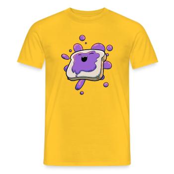 Marmelade Gelee Toast - Männer T-Shirt - Gelb - Vorne - AI Model Male 178 dark (178cm)