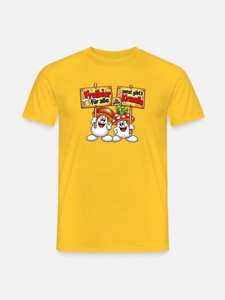 1000207157 - Männer T-Shirt - Gelb