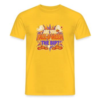 Bist du der BIP-Verhaltensanalyst - Männer T-Shirt - Gelb - Vorne - AI Model Male 178 dark (178cm)