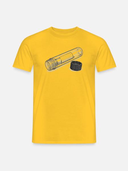 Geocaching PETling - Männer T-Shirt - Gelb