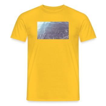 Fahrradwasser - Männer T-Shirt - Gelb - Vorne - AI Model Male 178 dark (178cm)