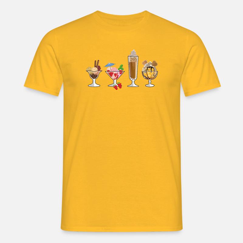 Eis, Eis - Eiszeit - Men's T-Shirt - yellow