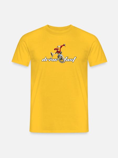Tricycle - T-shirt homme - jaune