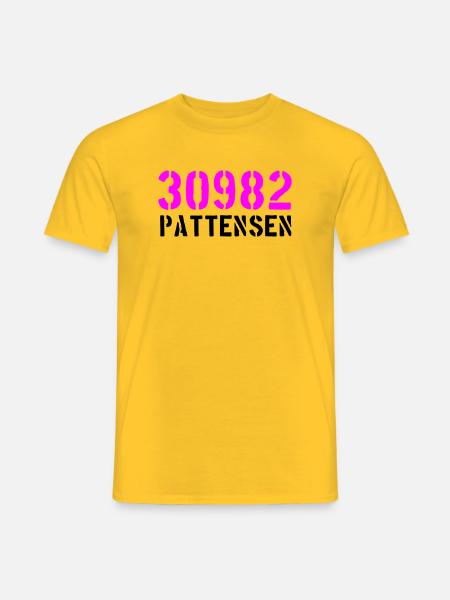 30982_Pattensen - Men's T-Shirt - yellow