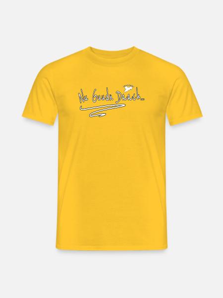Nu Guudn Daach - Sächsisch - Dialekt - Männer T-Shirt - Gelb