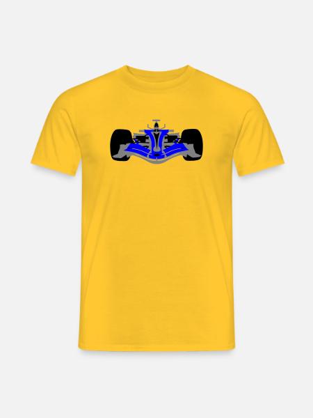 bolide - T-shirt homme - jaune