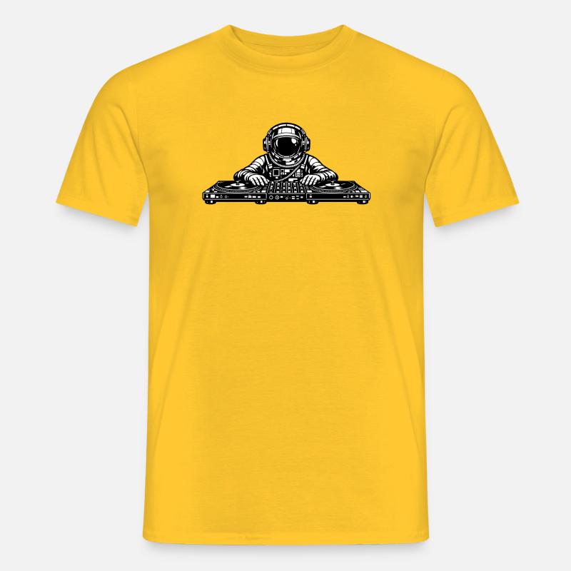 Cadet de l’espace - T-shirt homme - jaune