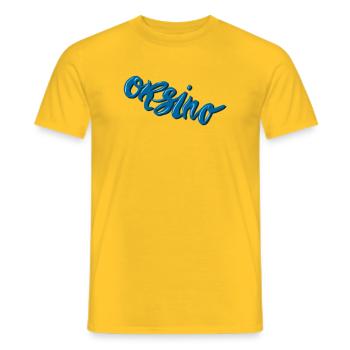 Orsino - T-shirt homme - jaune - Devant - AI Model Male 178 dark (178cm)