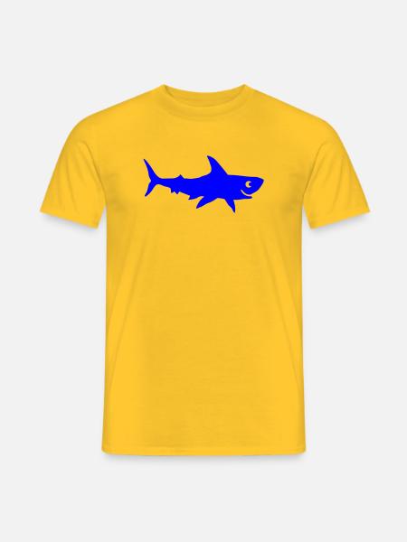 hai - Männer T-Shirt - Gelb