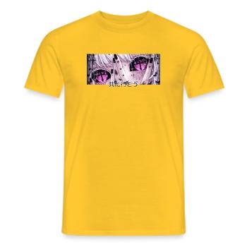 Komm, geh mit mir - Männer T-Shirt - Gelb - Vorne - AI Model Male 178 dark (178cm)