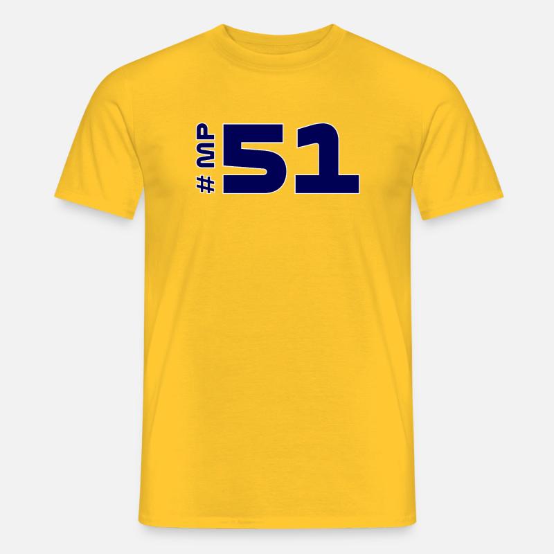 # MP51 - Männer T-Shirt - Gelb