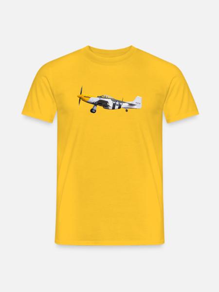 P-51 - T-shirt homme - jaune