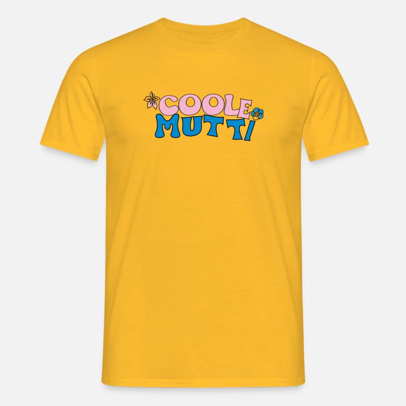 Cool mom - Men's T-Shirt - yellow