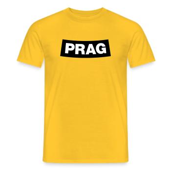 Prag Chapter Element (JGA MC-Rocker-Design) - Männer T-Shirt - Gelb - Vorne - AI Model Male 178 dark (178cm)
