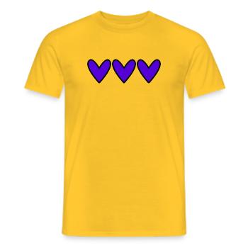 Bachelorette party. BRIDE. TEAM. TEAM MARIEE. BRIDE-TO-BE - Men's T-Shirt - yellow - Front - AI Model Male 178 dark (178cm)