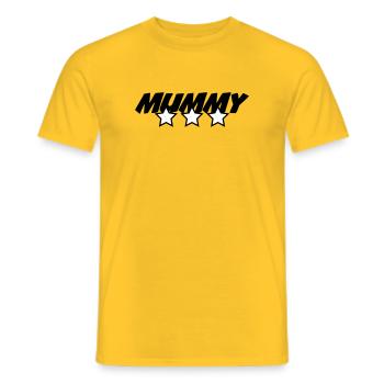 Beste Mama - Muttertag - Männer T-Shirt - Gelb - Vorne - AI Model Male 178 dark (178cm)