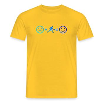 Pickleballspielerinnen für pickleball athlete Fans - Männer T-Shirt - Gelb - Vorne - AI Model Male 178 dark (178cm)