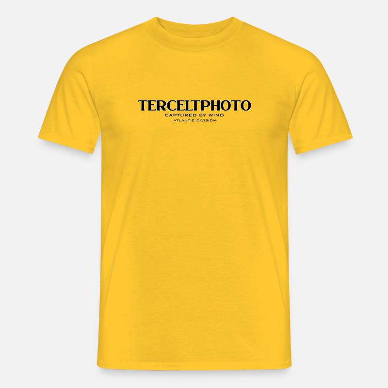 Captured_by_wind_atlantic_division - Men’s T-shirt - yellow