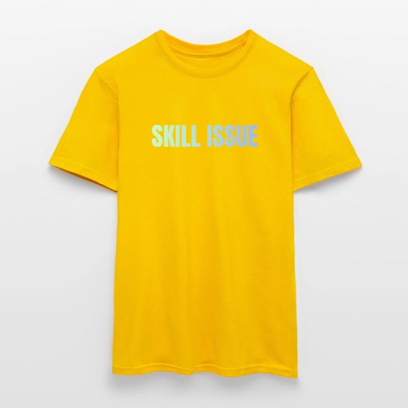 Skill Issue Gradient Men's T-Shirt