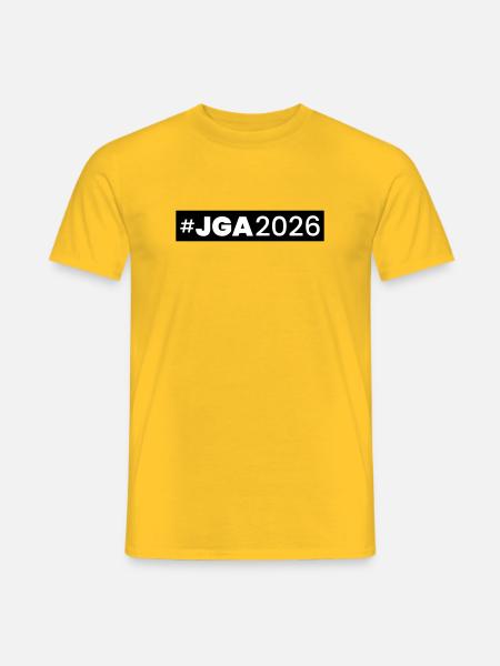 Jga 2026 Bachelor Party - Men's T-Shirt - yellow