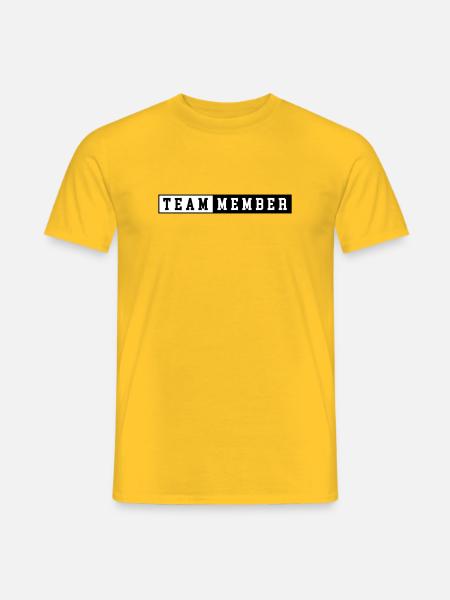 Équipier - T-shirt homme - jaune