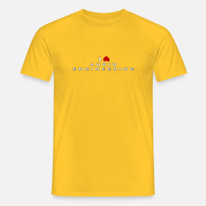 Ich hasse Game-Engines - Männer T-Shirt - Gelb