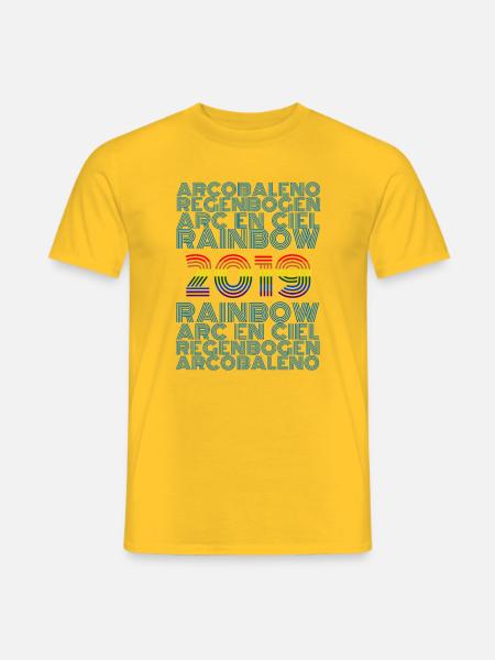 2019 - T-shirt homme - jaune
