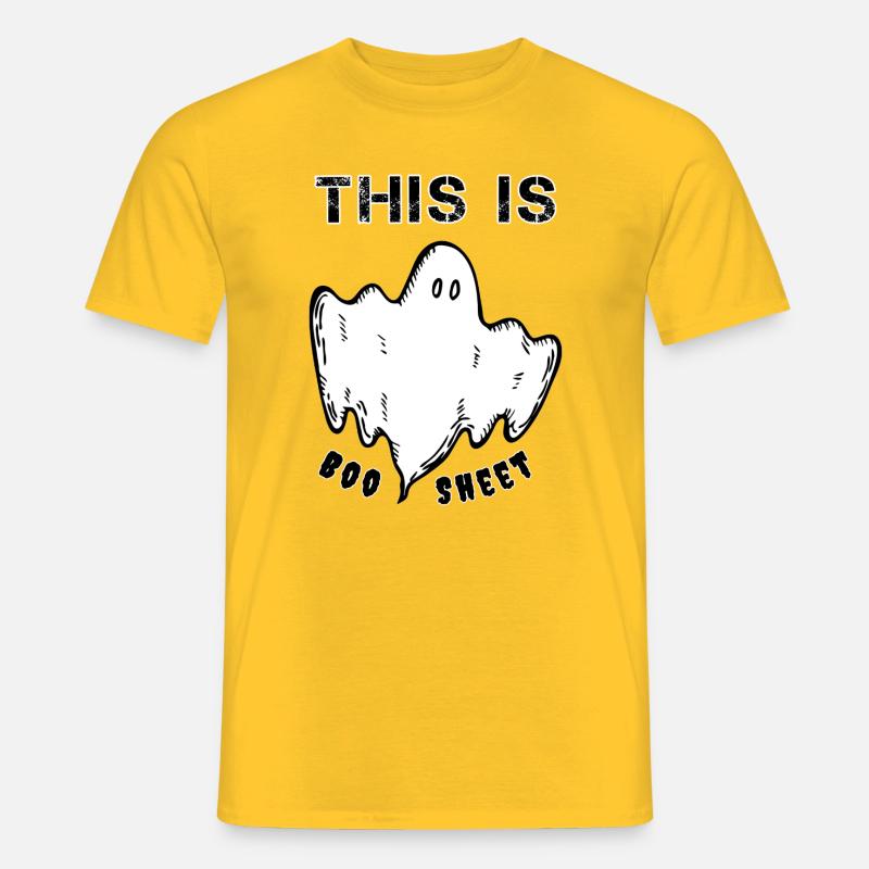 This is a boosheet - Men’s T-shirt - yellow
