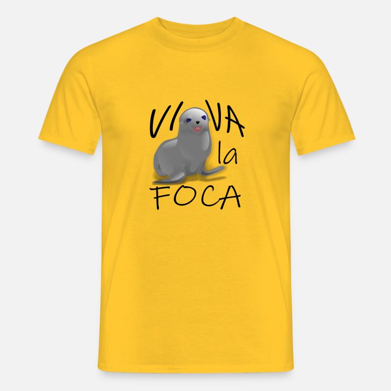 Es lebe das BAZL - Männer T-Shirt - Gelb