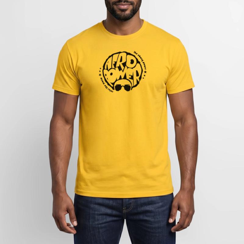 Puissance afro T-shirt homme