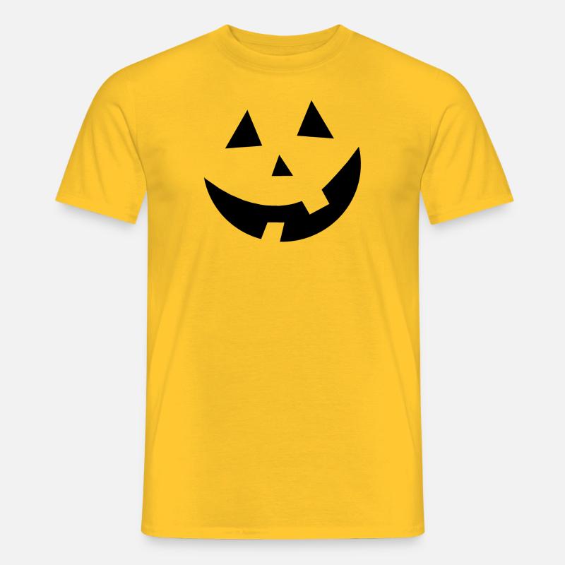 Halloween - Männer T-Shirt - Gelb