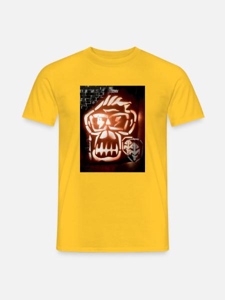 Saimonkey 3 - Männer T-Shirt - Gelb