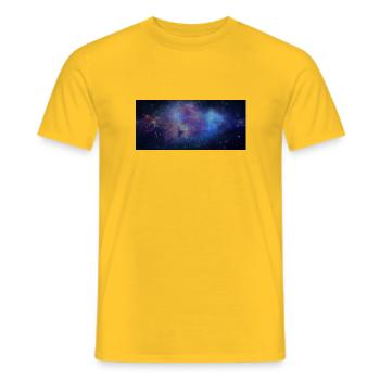 Dust wokle - Men's T-Shirt - yellow - Front - AI Model Male 178 dark (178cm)