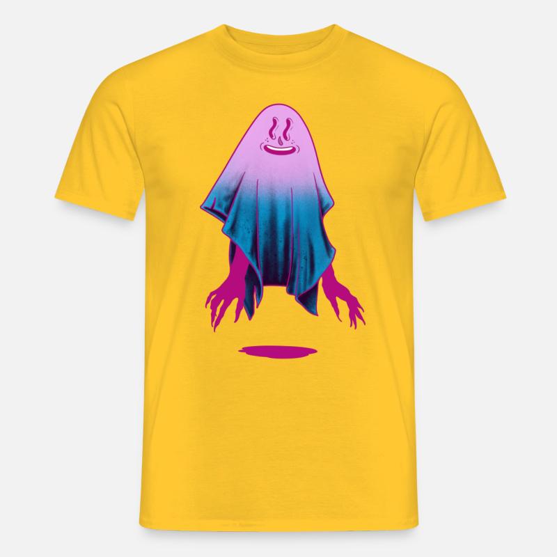Ghost Color - Männer T-Shirt - Gelb