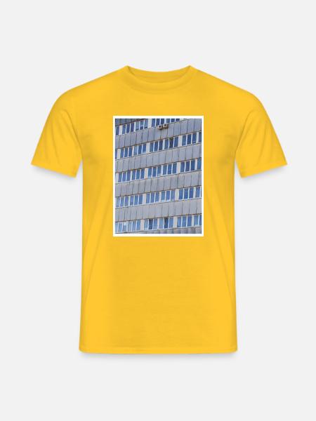 WIEDERHOLE. - Männer T-Shirt - Gelb