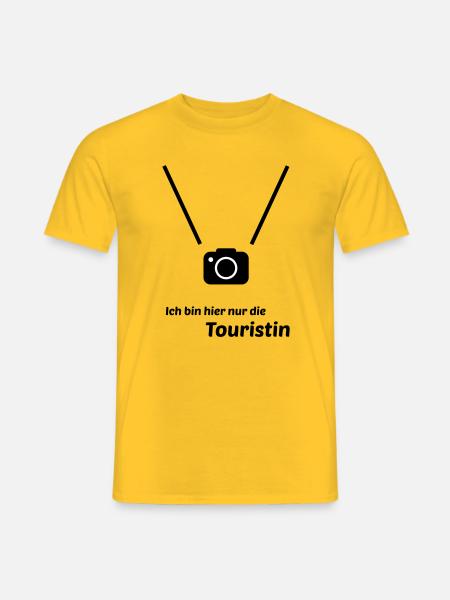 Tourist - Men's T-Shirt - yellow