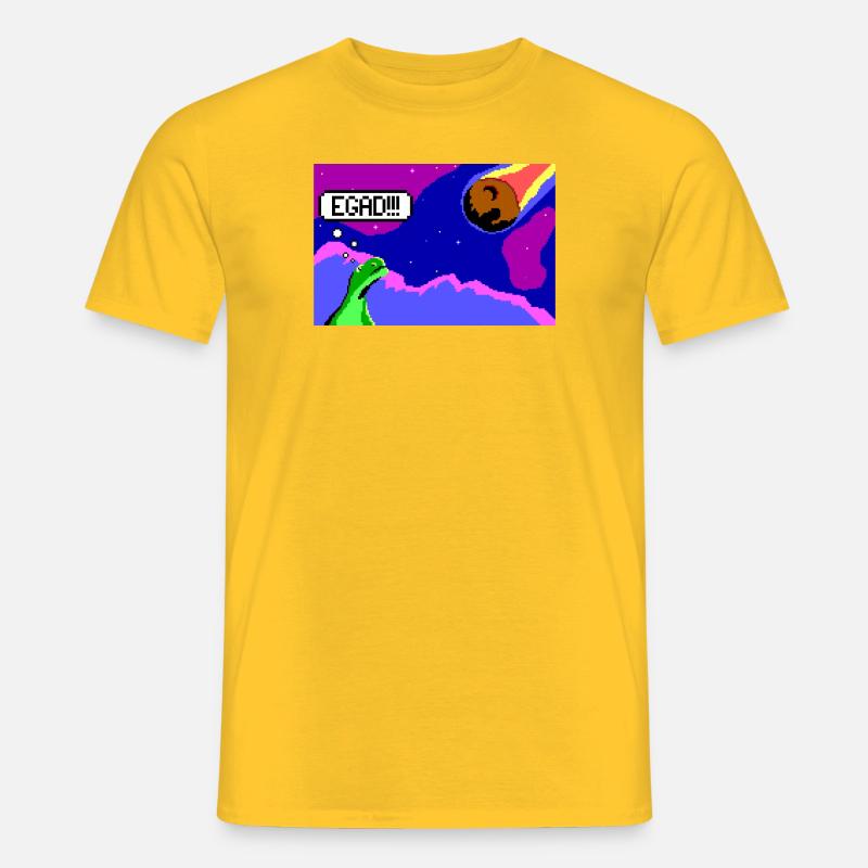 EGAD!!! - Männer T-Shirt - Gelb