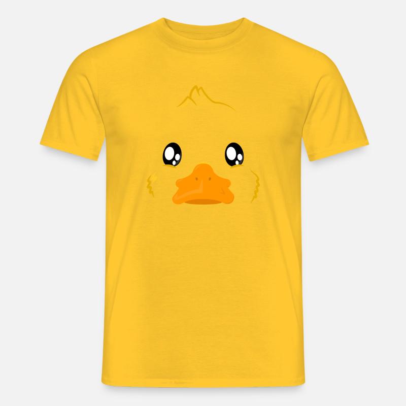 Ente - Männer T-Shirt - Gelb
