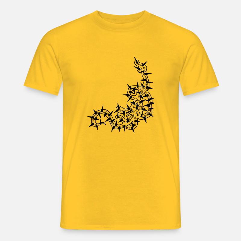 Long Way 2 - Männer T-Shirt - Gelb