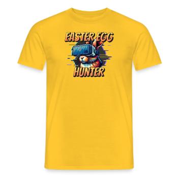 Easter Egg Hunter - Männer T-Shirt - Gelb - Vorne - AI Model Male 178 dark (178cm)