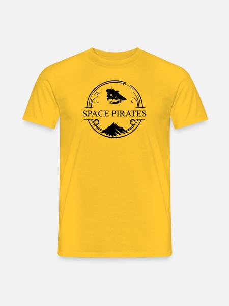 Pirates de l’espace - T-shirt homme - jaune