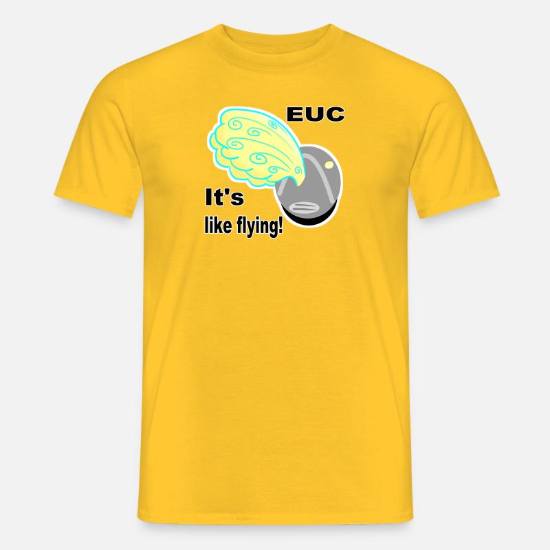 EUC 7 - Männer T-Shirt - Gelb