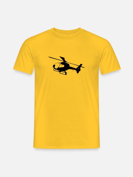EC120 AH120 Hélicoptère - T-shirt homme - jaune